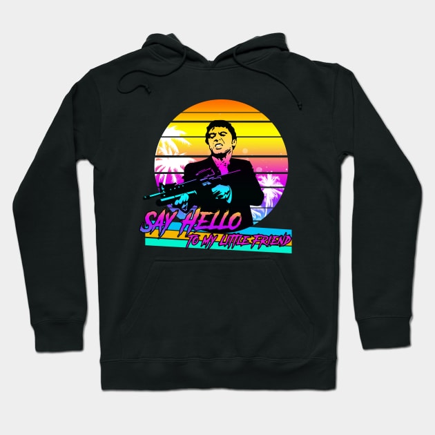 TONY RETRO Hoodie by theanomalius_merch